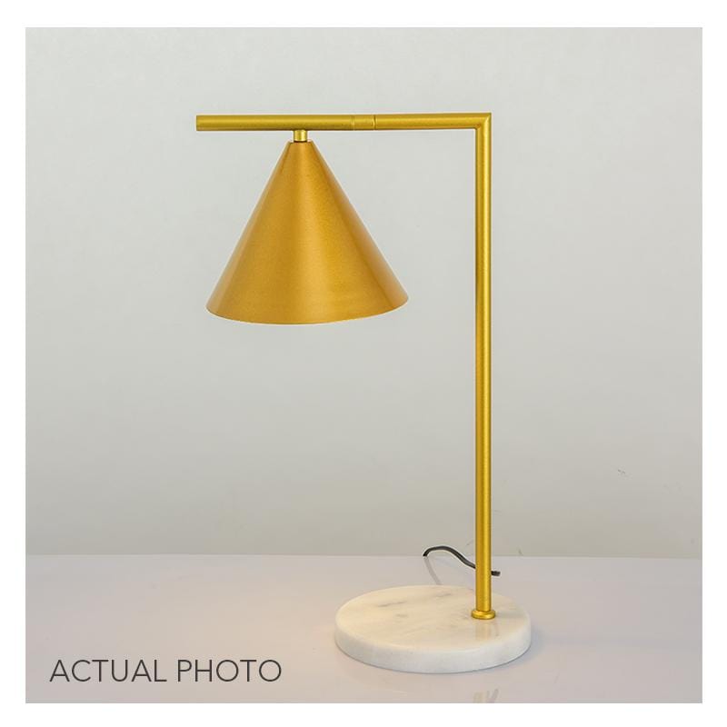 Clarice | Gold x Marble Table Lamp
