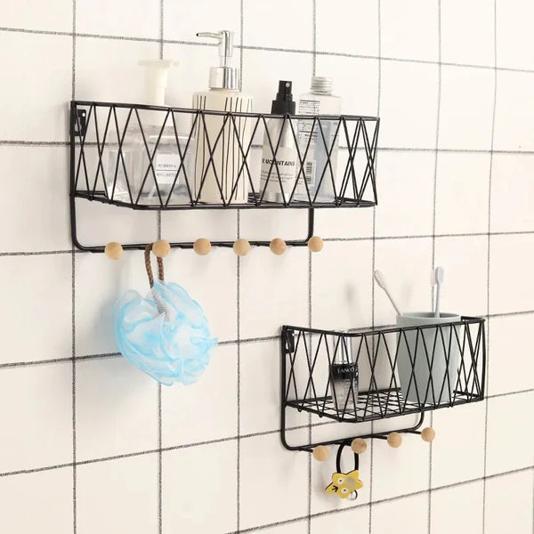 Criss-Cross Wall Utility Shelf