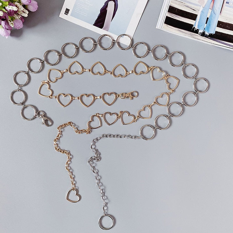 Heart Chain Belt