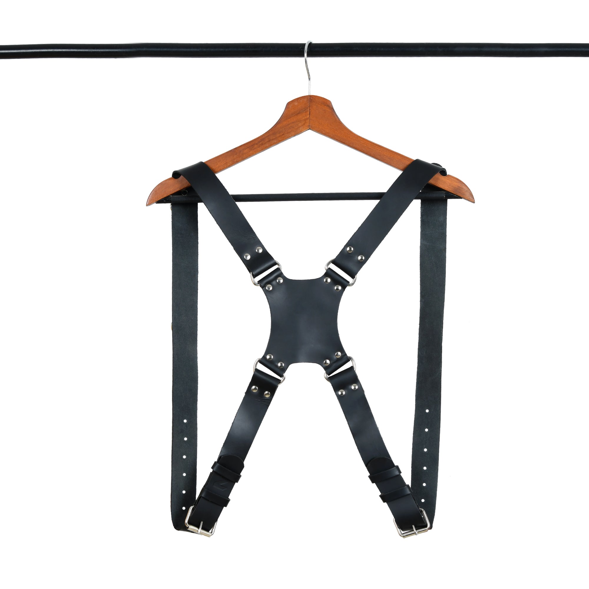 Double Camera Strap Harness- Black