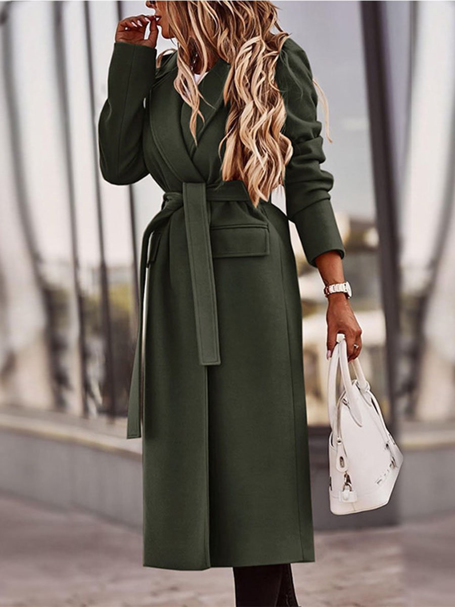 Belt Long Coat