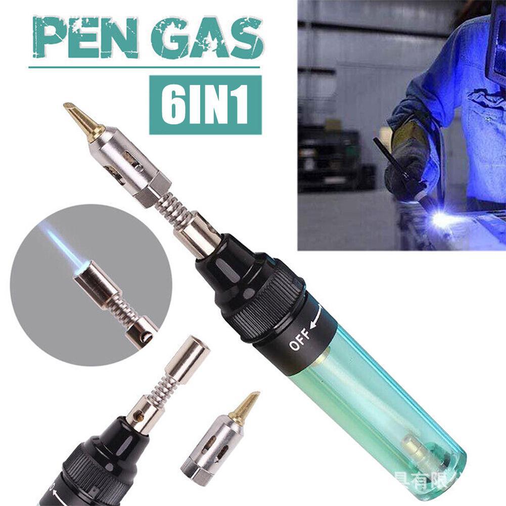 🔥Last Day Promotion 50% OFF - 6-In-1 Replaceable ble Gas Soldering Repair Welding Pen