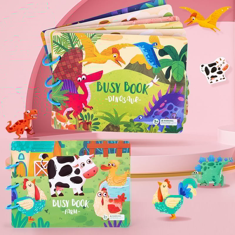 Early Christmas Sale - 48% OFF🔥Dr. Glow' s Sensory Book✨Keep Kids off Devices!