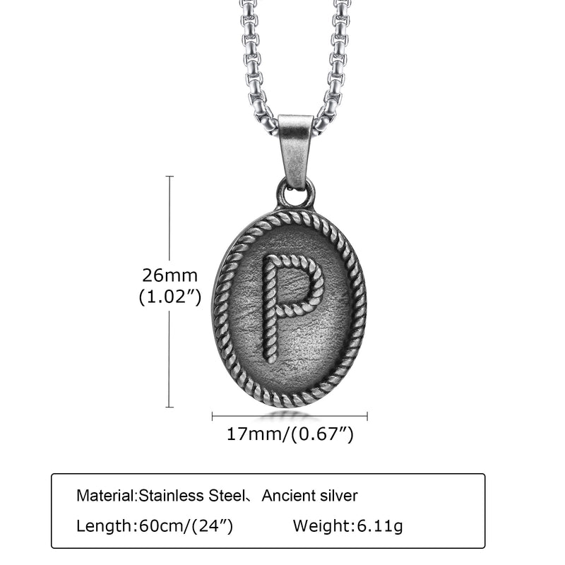 304 Stainless Steel Vintage Style Minimalist Classic Style Plating Letter