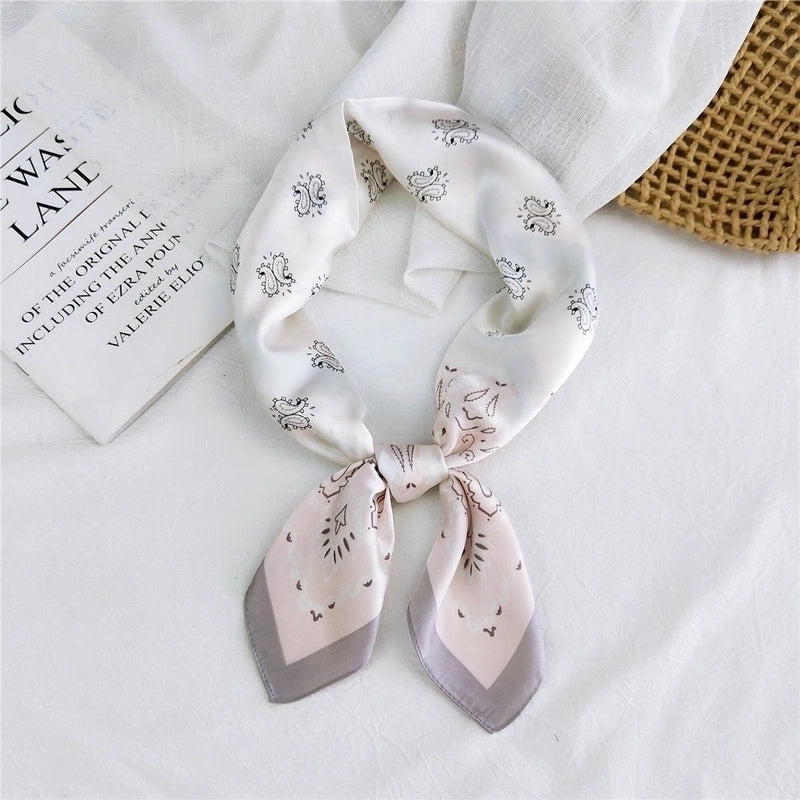 Fashion New 70 Small Square Scarf Silk Small Scarf