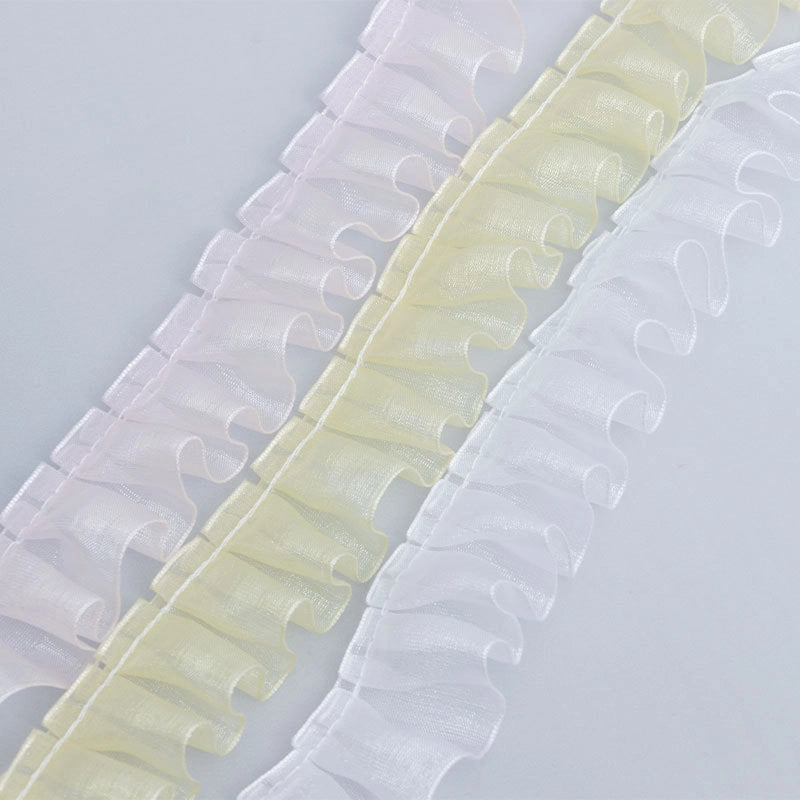 Sweet Solid Color Organza Tape Pet Accessories 1 Piece