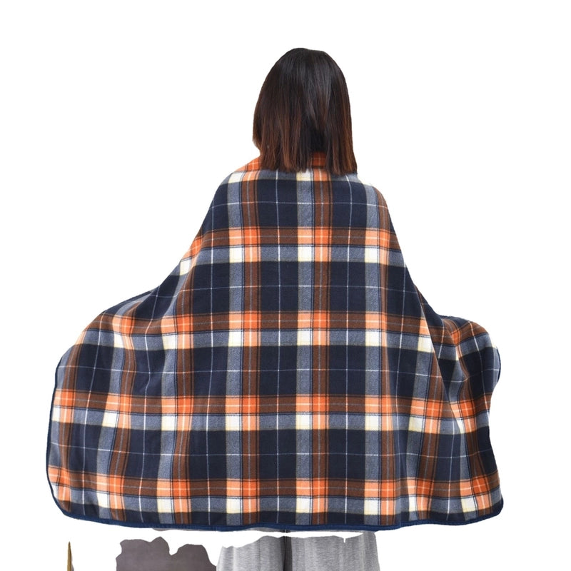 Fashion Lattice Polyester Blanket