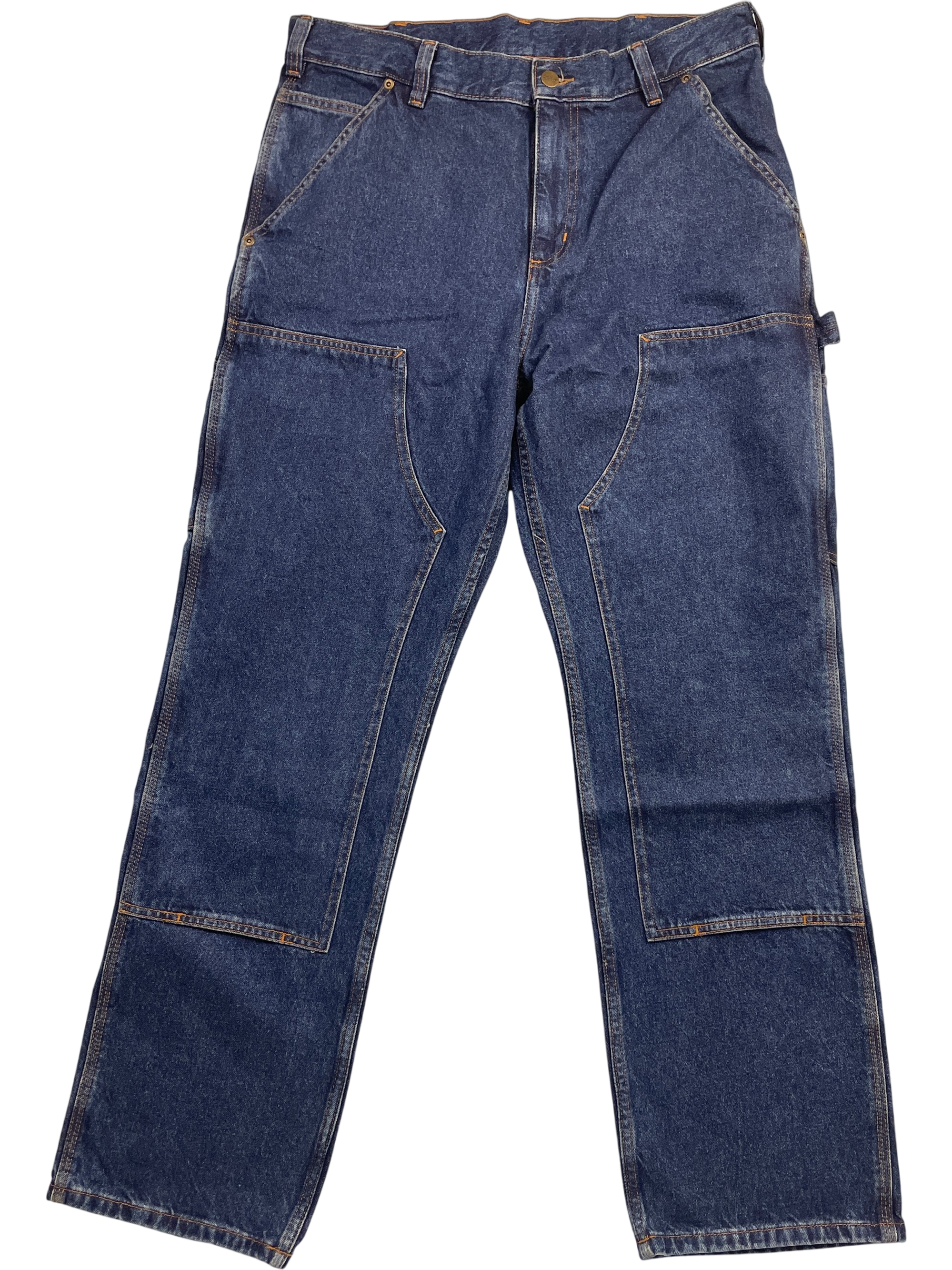 Carhartt Denim Workwear Loose Fit Cargo Jeans