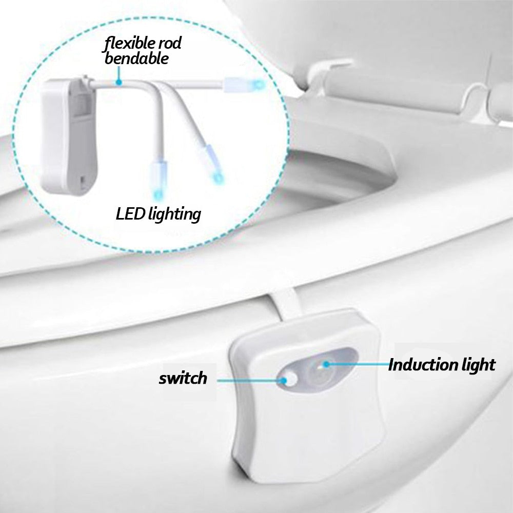 Toilet Night Light With Motion Sensor