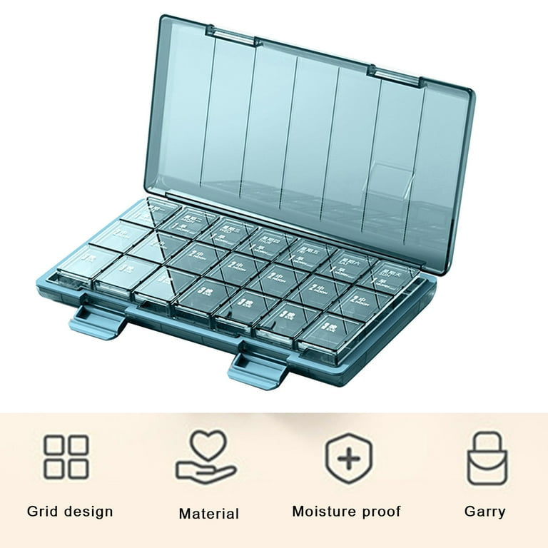 Portable Weekly Pill Organizer