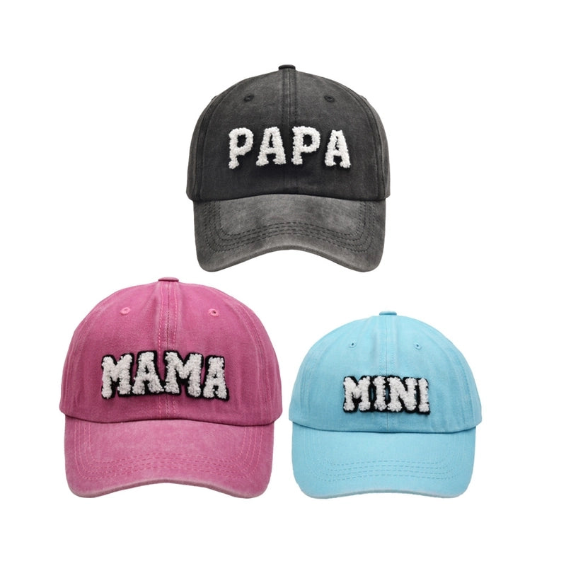 Women's Basic Color Block Curved Eaves Baseball Cap