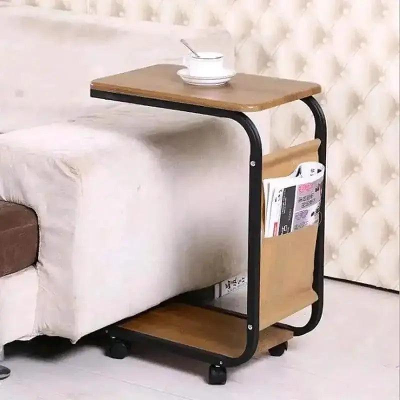 Bed Side Sofa Table Movable