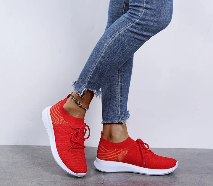Summer Women Breathable Mesh Hollow Comfortable Casual Shoes