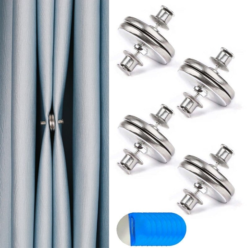 Magnetic Curtain Clip - 4 PAIR/SET