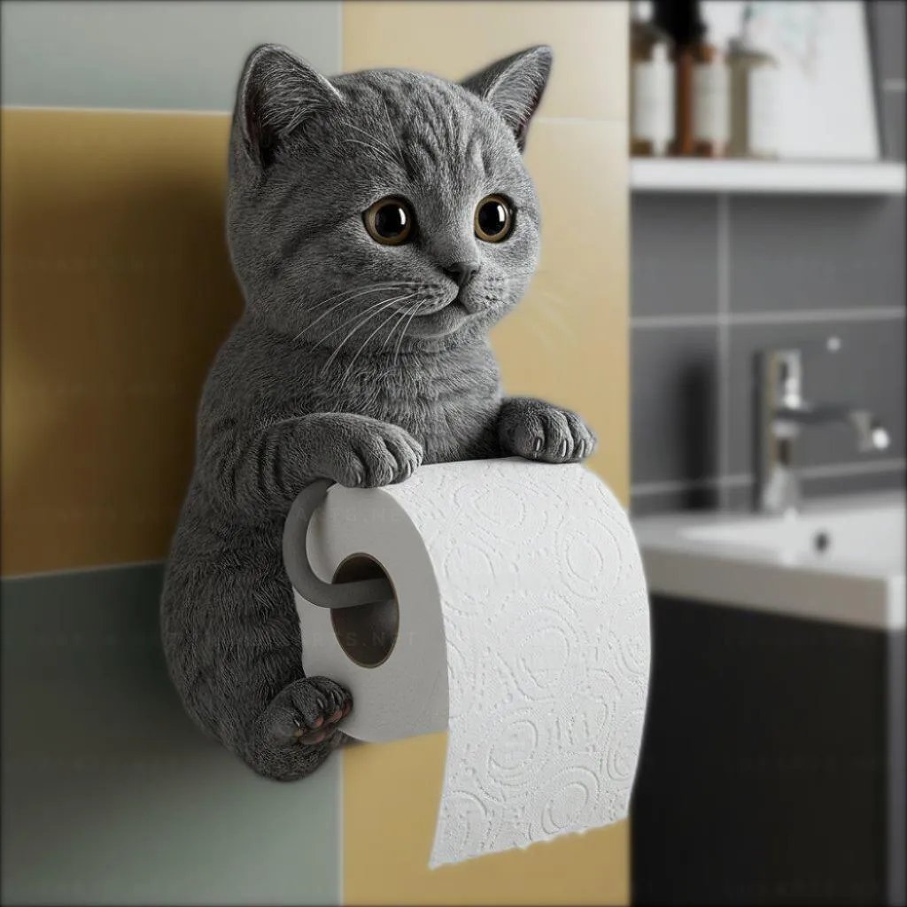 LAST DAY SALE 49% OFF Cat Paper Holder