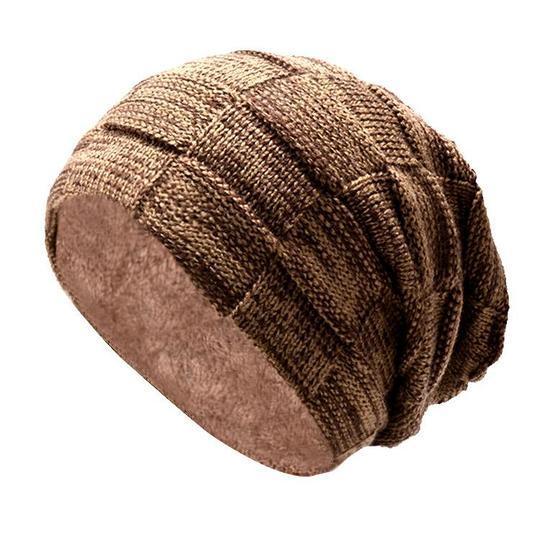 Ensemble bonnet et écharpe en tricot chaud
