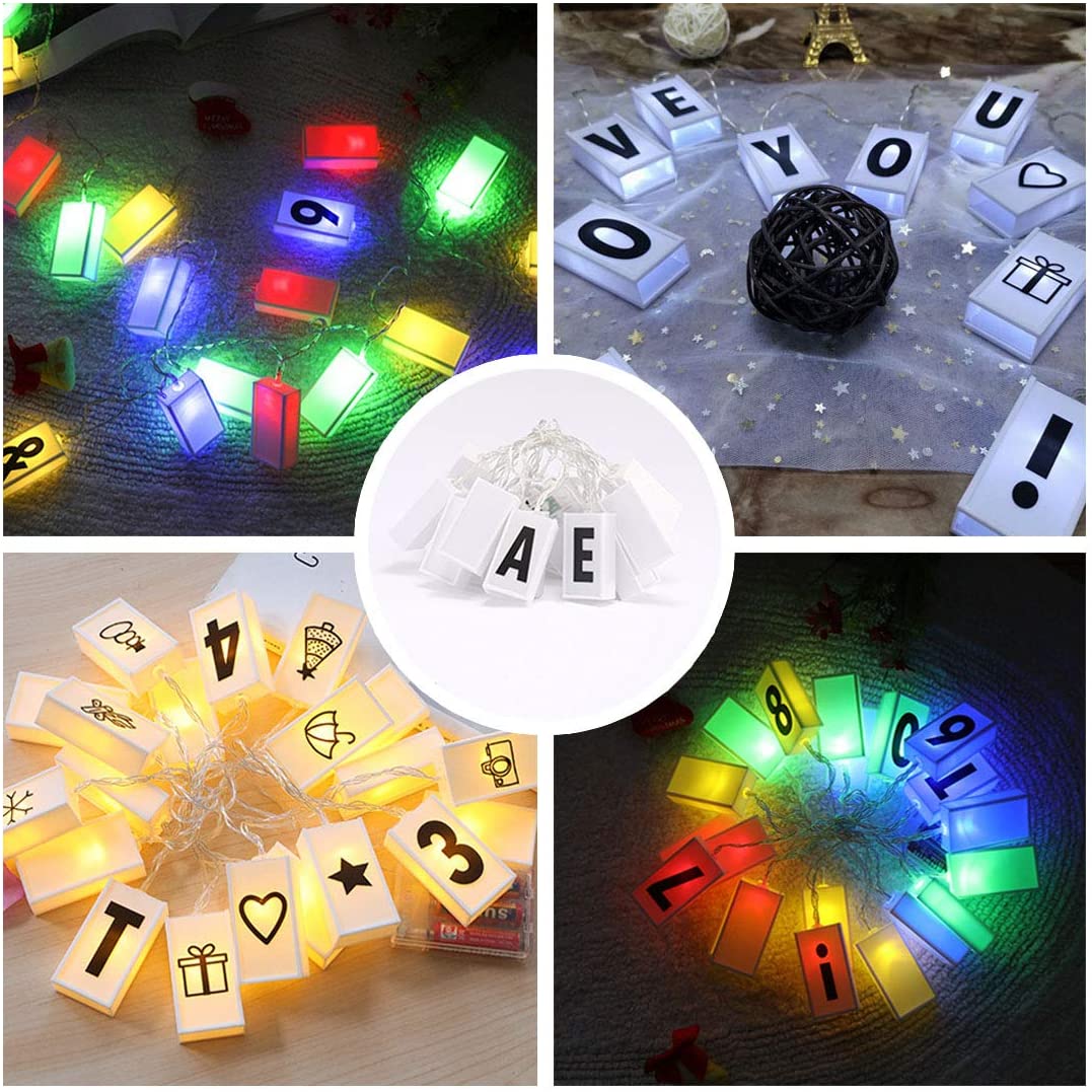 LED Letter Light Box Birthday  Lights