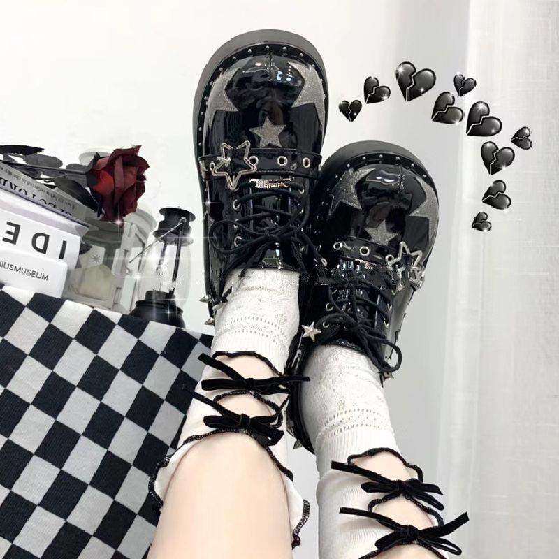 harajuku mary jane shoes  KF82948