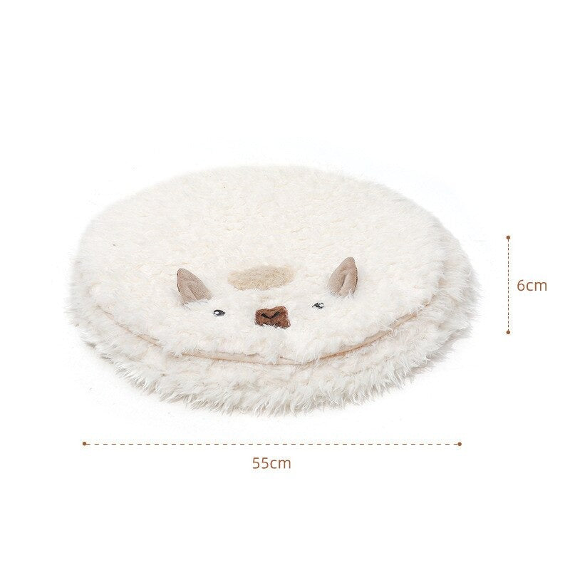 Alpaca Shaped Pet Bed