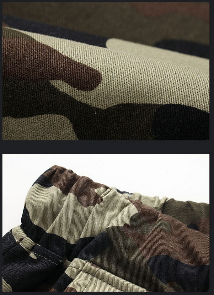 Camouflage Military Jogger Pants