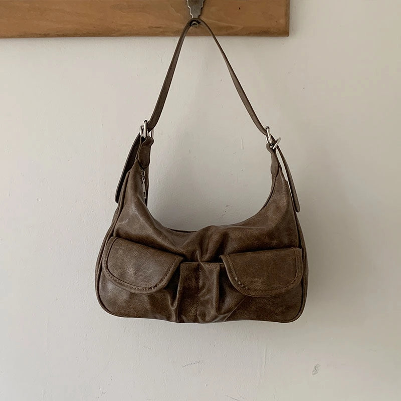 High-end Fashion Portable Underarm Bag For Women New Trendy Simple Commuter Shoulder Messenger Bag