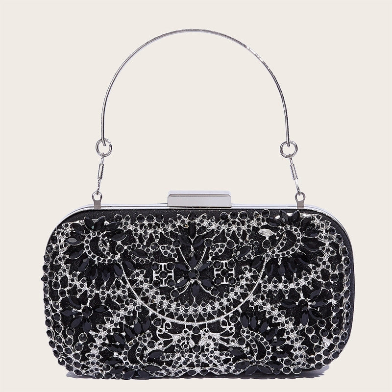 New Diamond-embedded Evening Bag With Cheongsam Dress Evening Bag Women's Handbag Explosion
