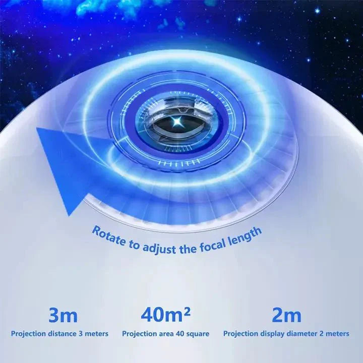 GalaxyGlow™️  7-in-1 Stern-Galaxie-Projektor