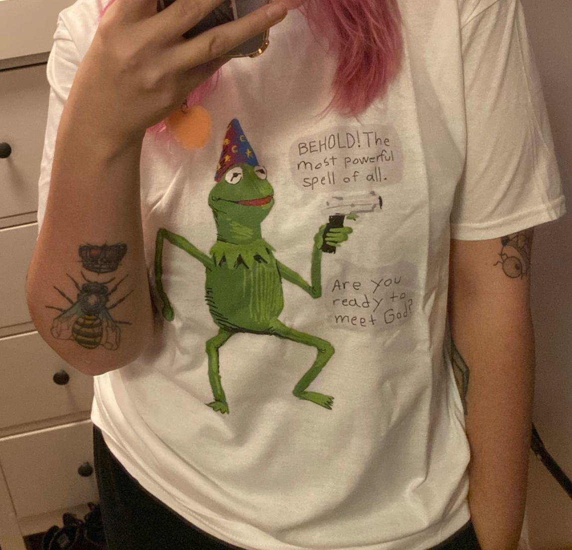 Are You Ready To Meet God? Kermit Tee