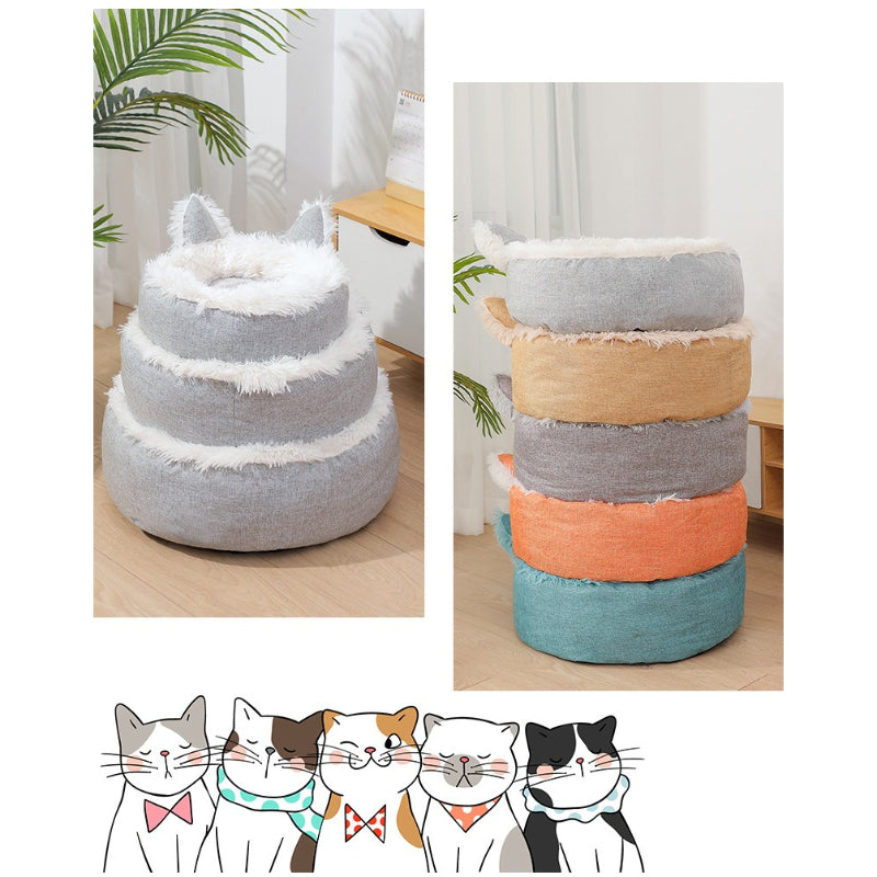 Detachable Cat Ears Kennel