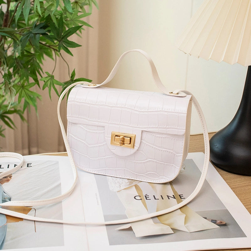 Women's Small All Seasons Pu Leather Fashion Square Bag