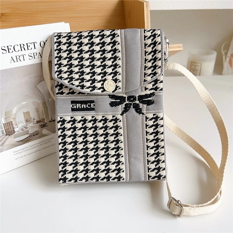 Women's Mini Spring&summer Knit Vacation Shoulder Bag