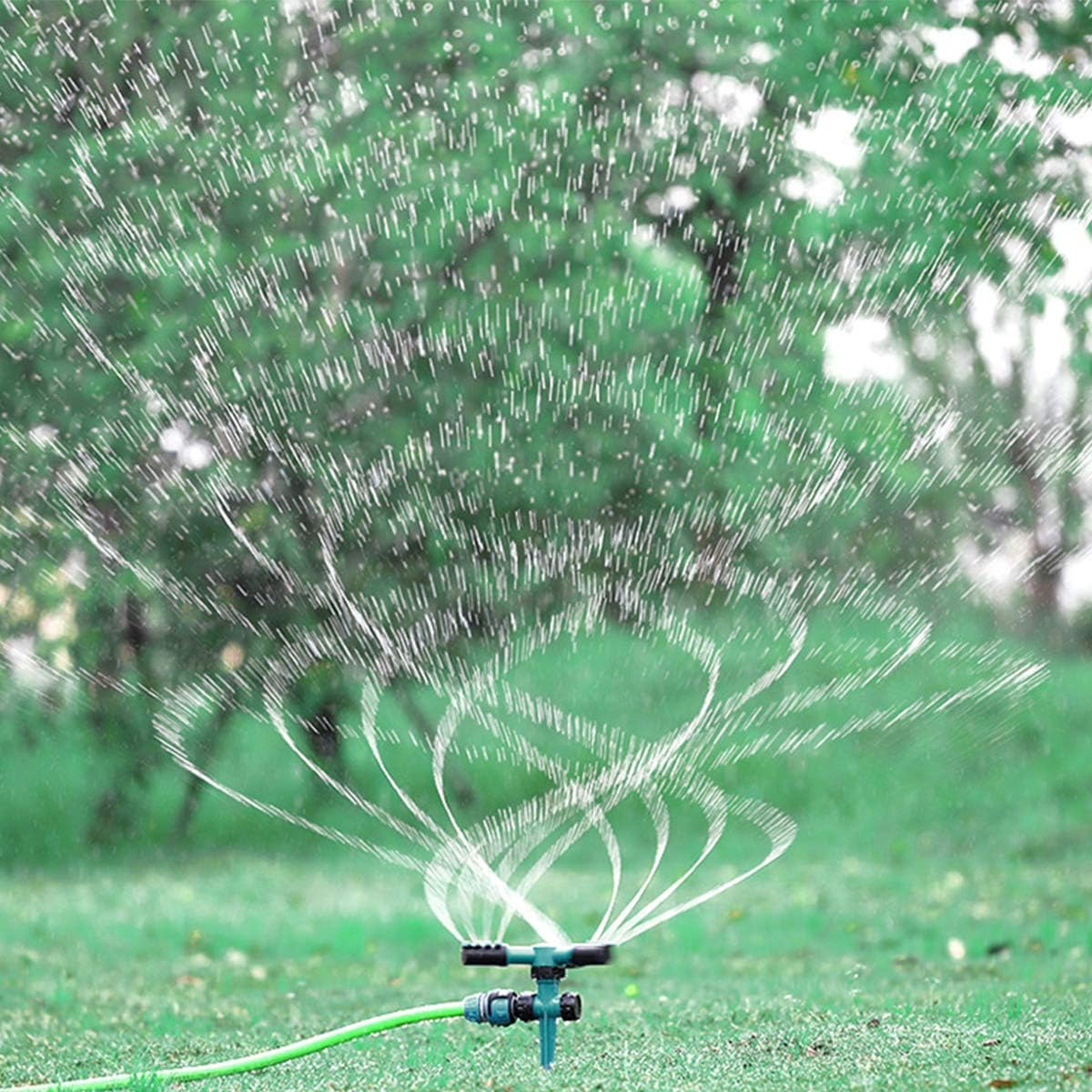 Garden Sprinkler. Autorotated Water Sprinklers