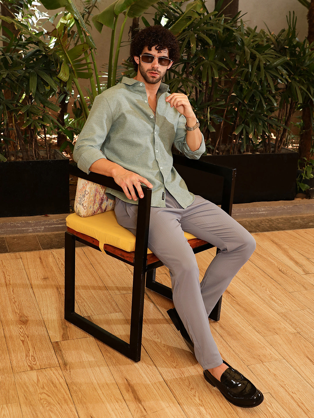 Gauzy-Woven Shirt