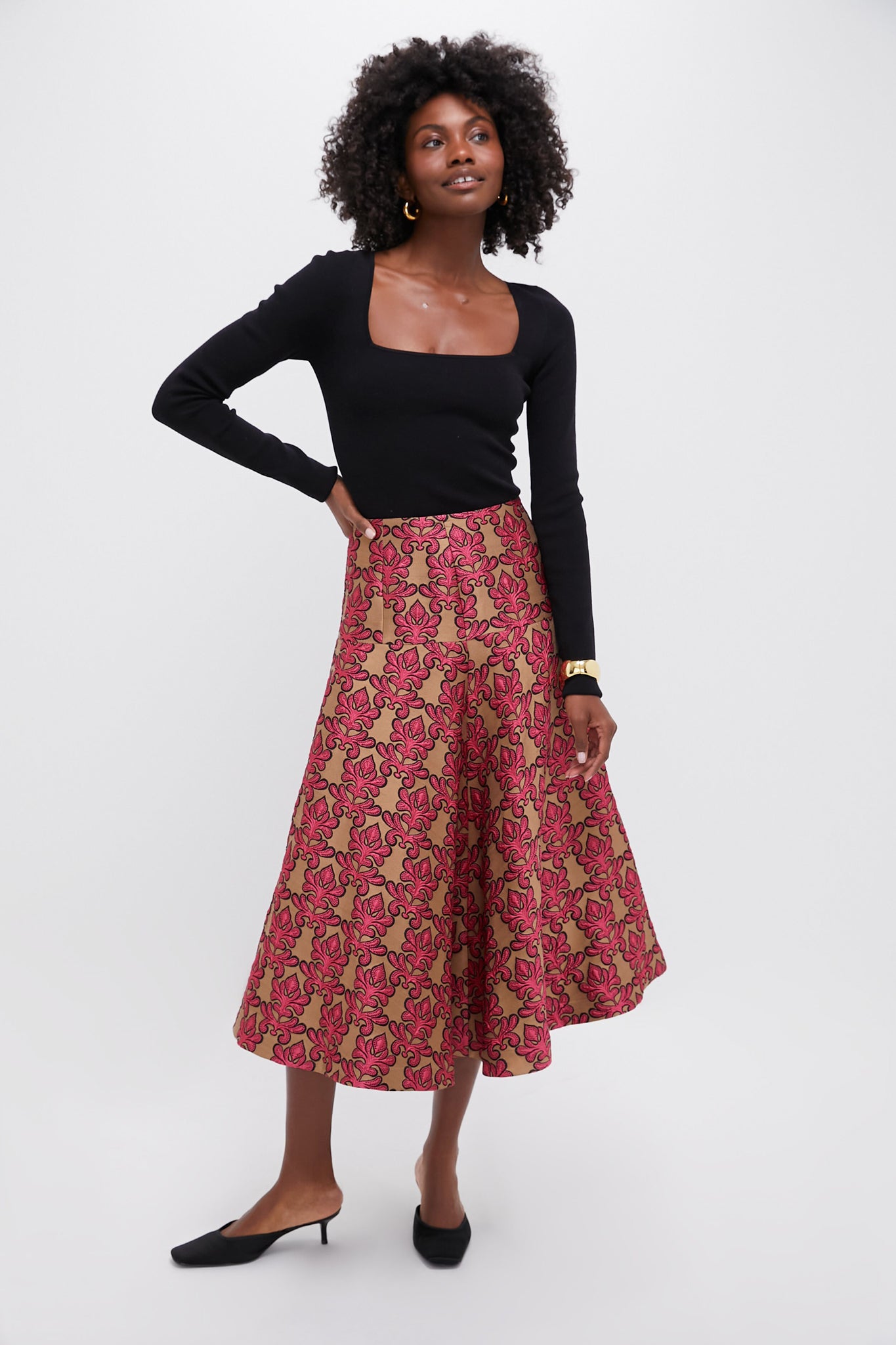 Herald Jacquard Janis Skirt