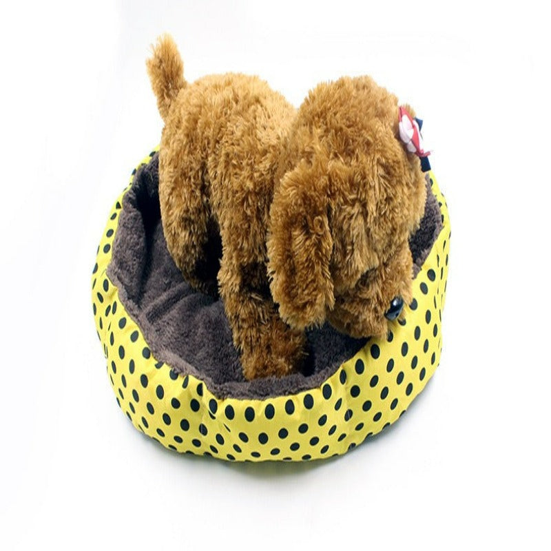 Winter Soft Cotton Pet Bed