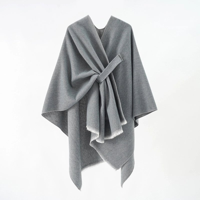 Women's Streetwear Solid Color Polyester Shawl