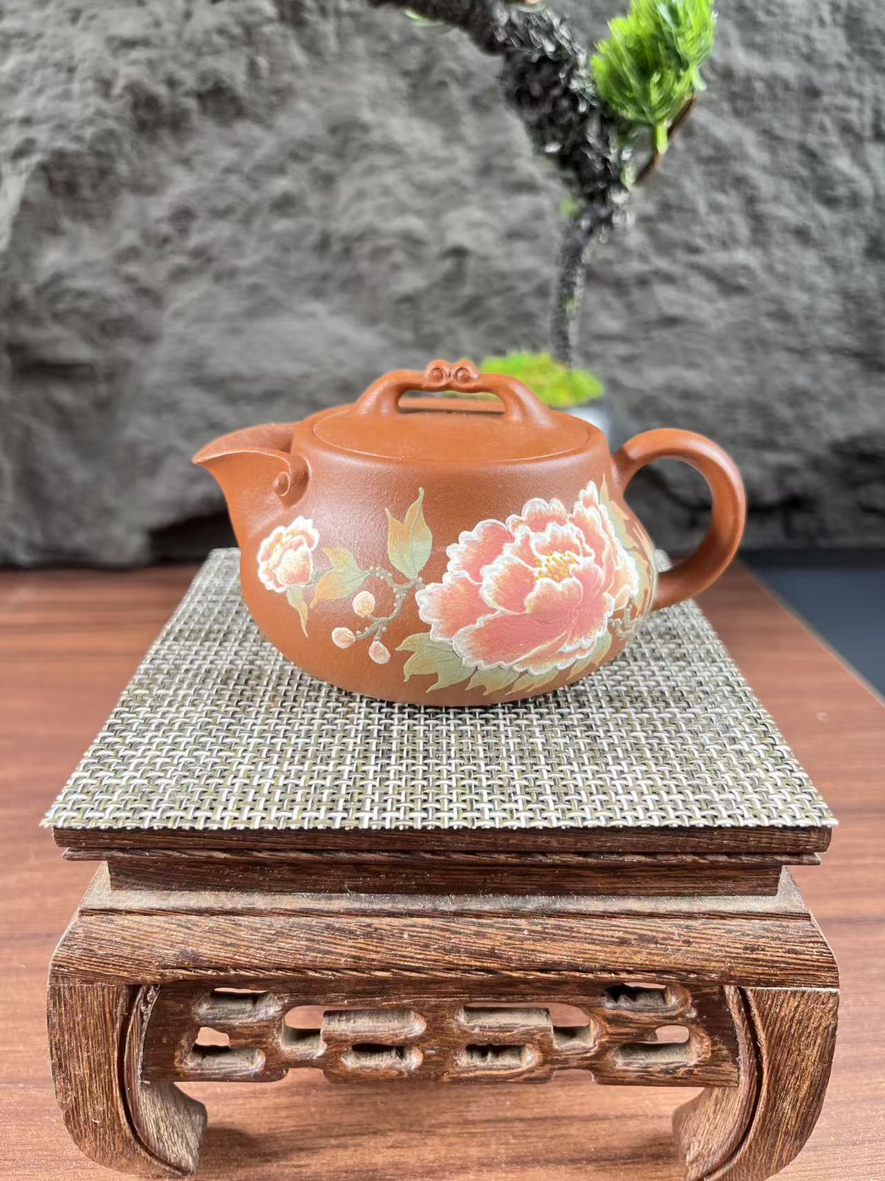 Yixing purple clay teapot from China