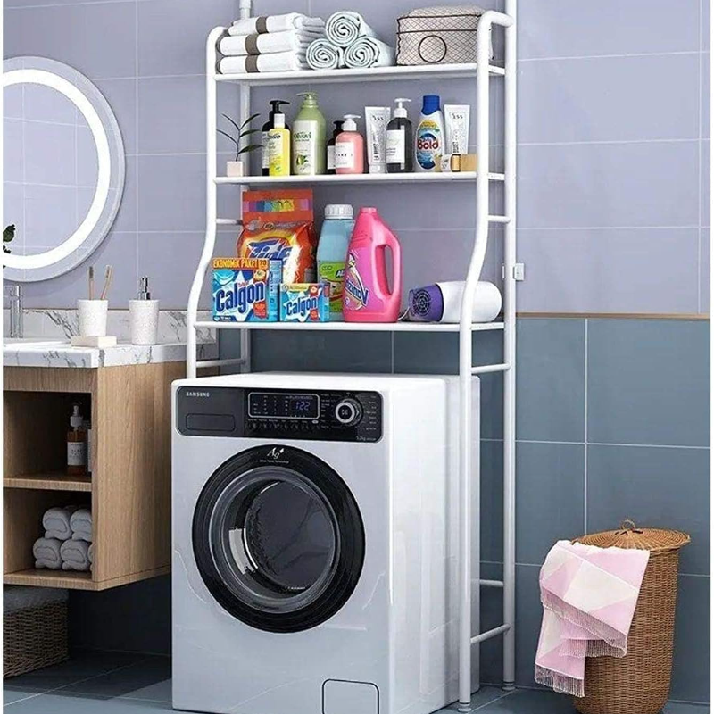 Washing Machine Rack . 3 Layer Metal Laundry Rack