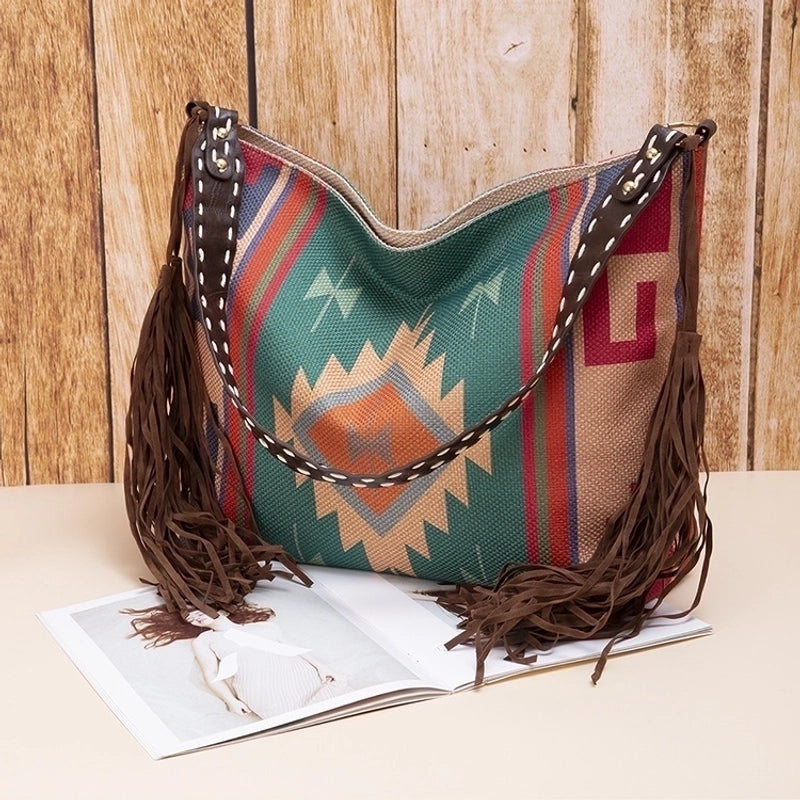 Women's Large All Seasons Canvas Vintage Style Shoulder Bag