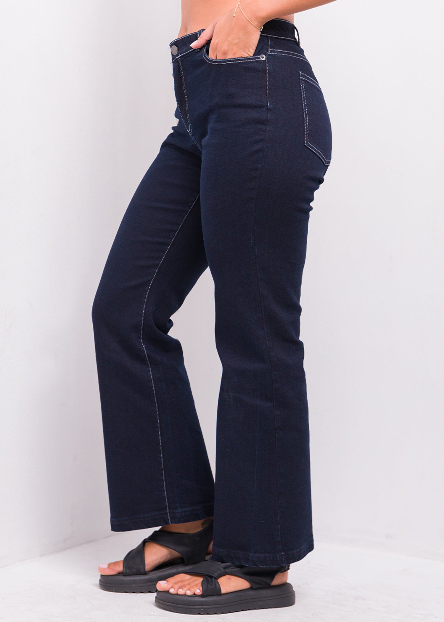 Boot cut denim pant