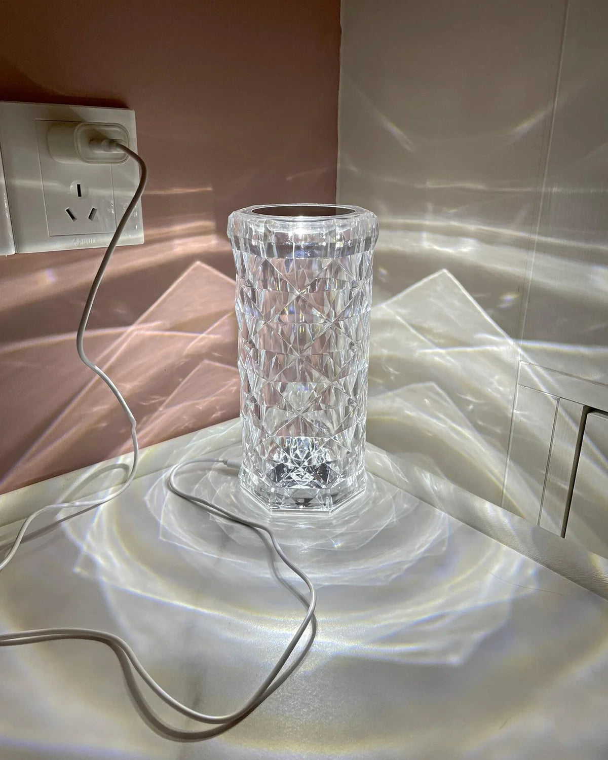 Crystal Diamond Lamp