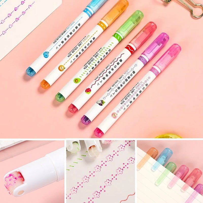 50% OFF🌸 Curve Highlighter Pen🥰For Your Kids