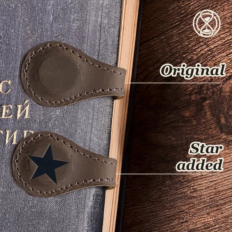 🔥Christmas Special Promotion 49% OFF -🎅 TimelessMark–Personalized Magnetic Leather Bookmark💥Buy 2 Get Free Shipping💥