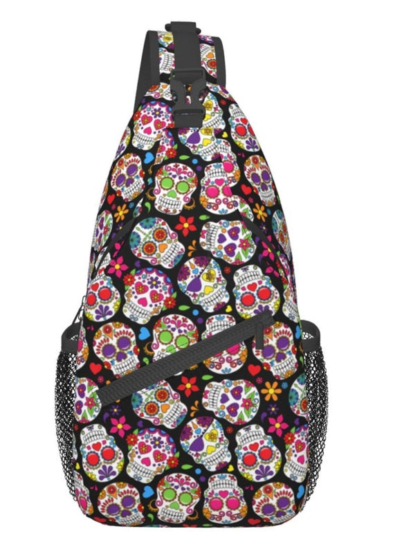 Football Chest Bag Basketball Rugby Baseball Sports Mushroom Chrysanthemum Boys And Girls Adult Shoulder Messenger Bag