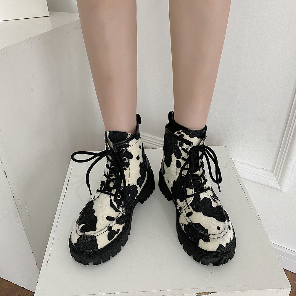 Cow Martin boots KF81735