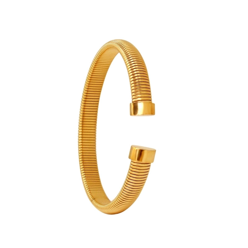 Hip-Hop Minimalist Commute Geometric 304 Stainless Steel 316 Stainless Steel  Zircon 18K Gold Plated Inlay Bracelets Earrings Necklace
