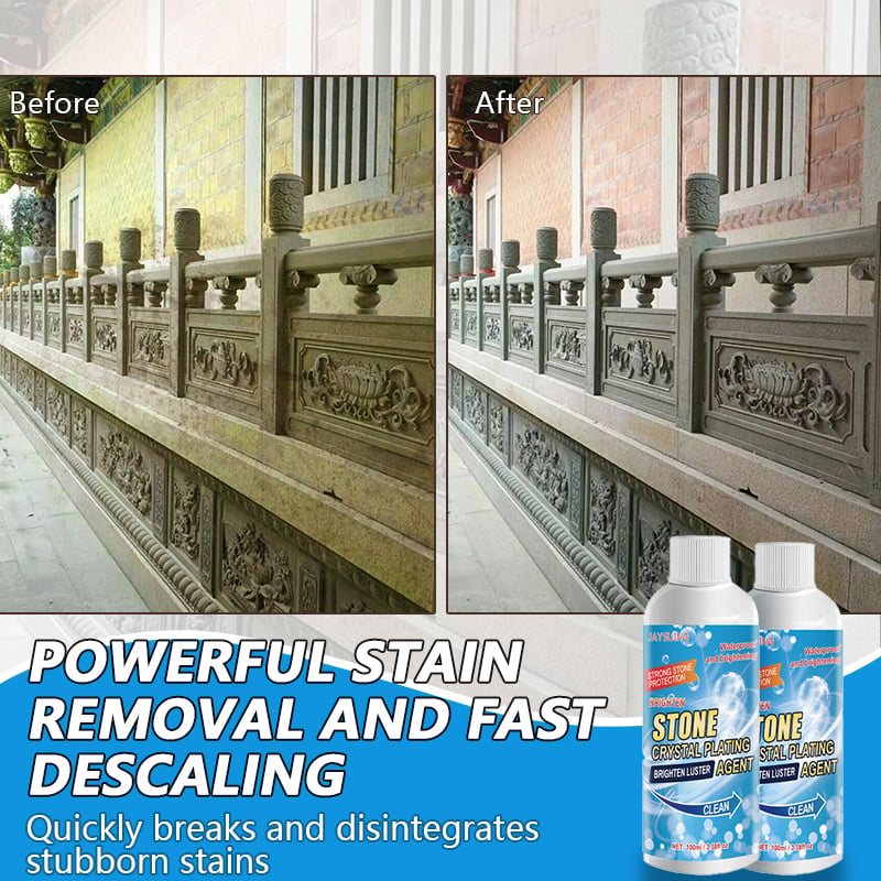 Stone stain remover (effective removal of oxidation. rust and stains)