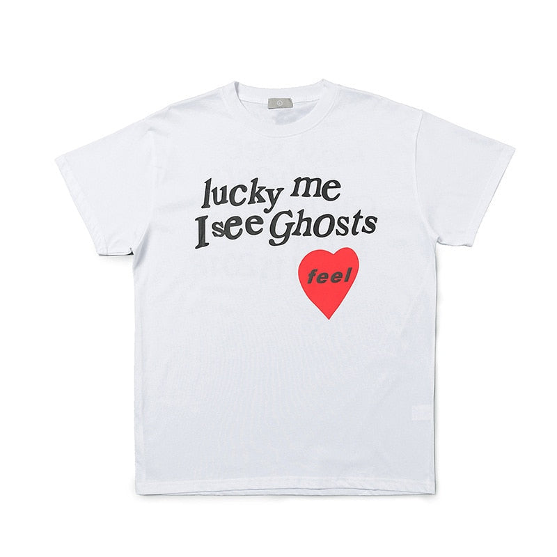 Lucky Me I See Ghosts Tee