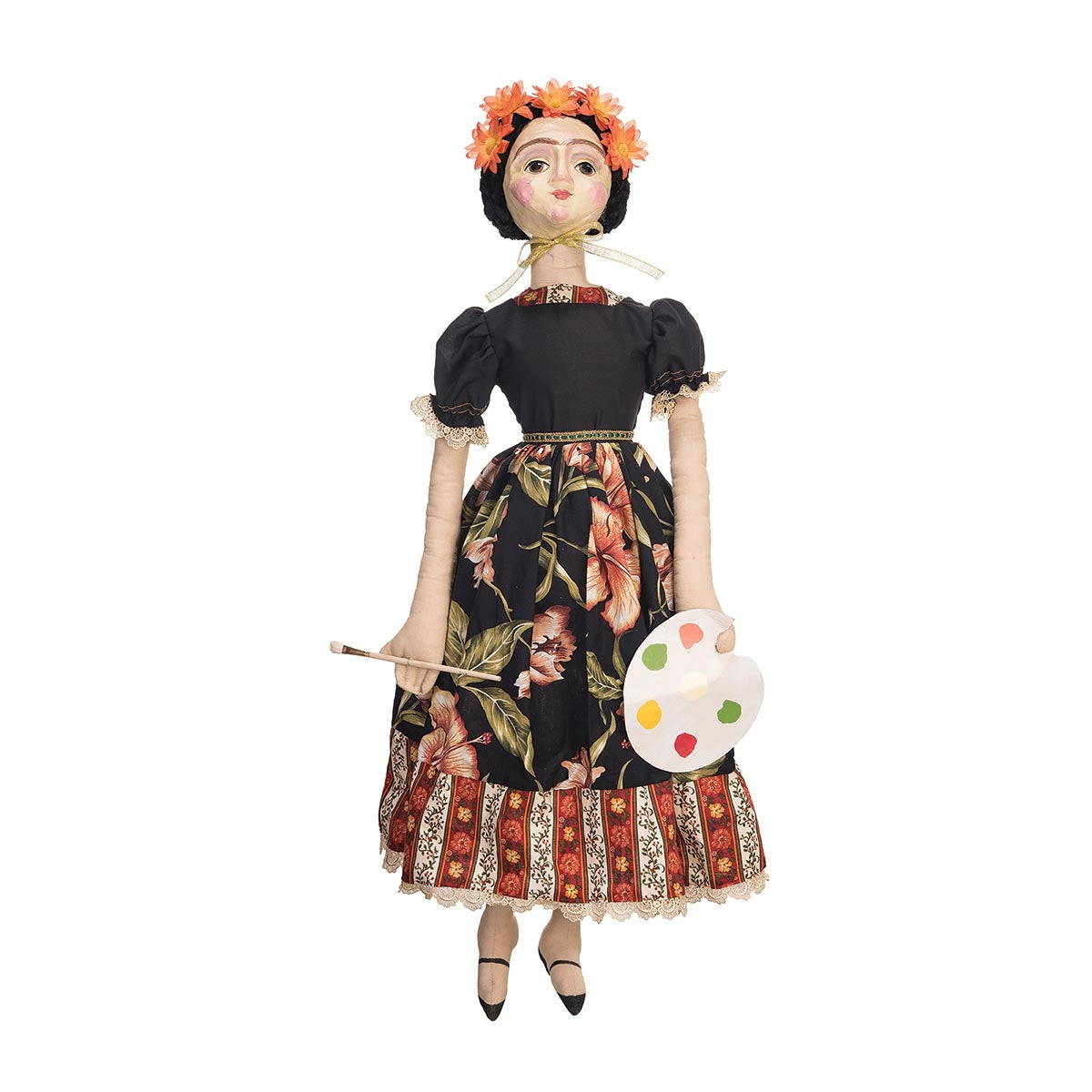 Artist Frida Kahlo Doll