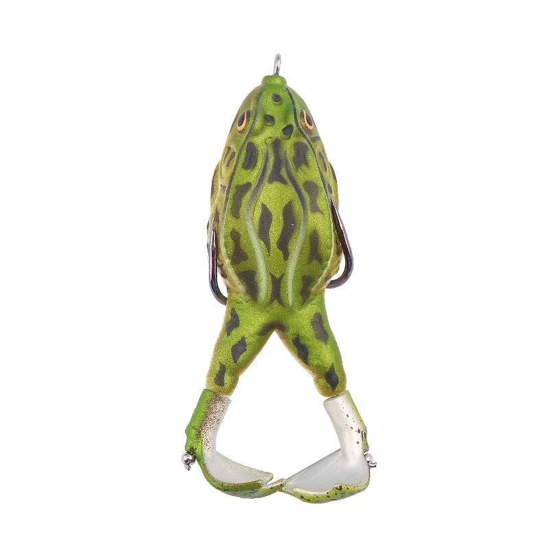 Double Propeller Frog Soft Bait(1 or 5 pics)